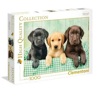 CLEMENTONI Drei Labradore 1000 Teile,