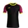 kurzarm Trikot Kinder 805 schwarz/pink/neongelb 128
