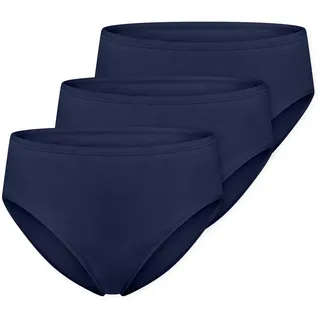 SCHIESSER Slip 3 St. Blau 38