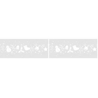 d-c-fix Fensterbilder Winter Joy - statisch selbsthaftend & wiederverwendbar - Weihnachten Fensterdeko innen Weihnachtsdeko Fenster-Sticker Fensterfolie Winter-Deko Schnee Schneemann 20 x 150 cm