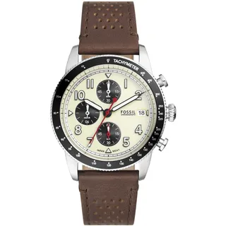 Fossil Sport Tourer Chronograph Leder 42 mm FS6042