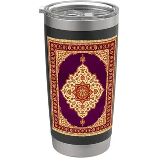 Persischer Teppich für Frau Mann Perserteppich Türkischer Teppich Doppelwandiger Edelstahl-Thermobecher