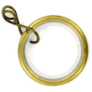 Bulk Hardware bh05509 Silent Gardinen Stange Ring lose Eye Antik Messing Innen Dimension 32 mm, Set 24 Stück