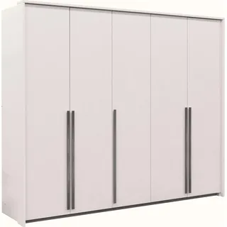 Kleiderschrank Genua 255 Schrank 255X217X65 Cm 5 Türiger Drehtürenschrank Sandbeige - Beige