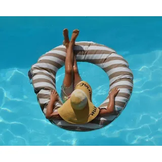 chillisy Schwimmring Swimmy,, Farbe: beige gestreift
