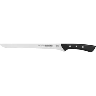 Tramontina SOLUTTA Schinkenmesser, Klinge 25,5 cm, Lachsmesser, Kochmesser aus rostfreiem Edelstahl, spülmaschinengeeignet, NSF-zertifiziert, 10 Jahre Garantie