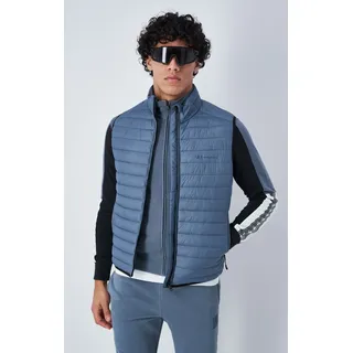 Sweatweste CHAMPION "Light Padded Vest", Herren, Gr. L (50), grau, Obermaterial: 100% Polyamid. Futter: 100% Polyester. Wattierung: 100% Polyester, Westen Sweatweste