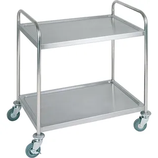 APS Servierwagen, silber 59,0 x x H: 91 x 59 x 93 cm,