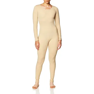 Capezio Damen Long Sleeve Unitard Ganzanzug, Nude, M