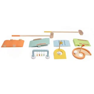 Classic World Holz-Golfset, 11-tlg.