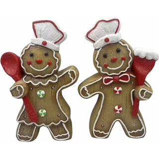 Boltze Figur Nelly 23,5 cm x 11 cm x 35 cm Braun 2-fach sortiert