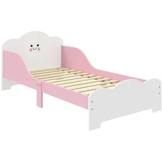 Aiyaplay Kinderbett MDF Rosa , Holzwerkstoff , Nachbildung , 70x140 cm , Babymöbel & Kindermöbel, Kinderzimmer & Jugendzimmer, Kinderbetten