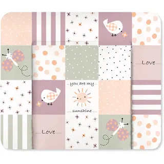 Julius Zöllner Zöllner Wickelauflage Softy Folie Patch rose 75/75