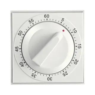 WESTMARK Retro Küchenuhr, mechanisch, Edelstahl, Entspanntes Kochen mit dem Timer im haushaltüblichem Design, 1 Uhr