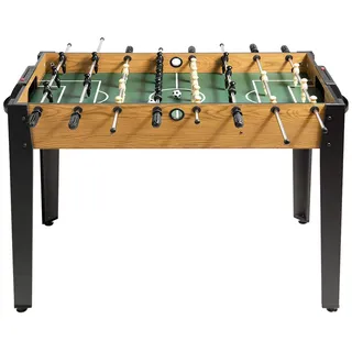 FANTASK Kickertisch Profi, Tischkicker Turniergröße mit 2 Bällen, Fußballtisch für Kinder & Erwachsene, Stabiler Spieltisch für Spielzimmer, Bars, Partys, 122 x 61 x 79 cm