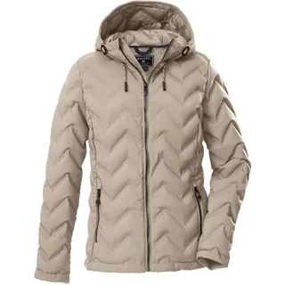 KILLTEC KOW 23 WMN QLTD JCKT, hell taupe, 38,