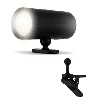 REV Ritter Wegeleuchte schwarz 180 lm Akku inkl. Bewegungsmelder IP54