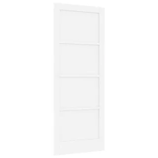 vidaXL Interior Tür 83 x 211 cm Sperrholz Weiß - Weiß