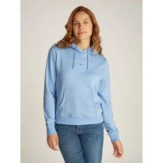 Tommy Jeans Kapuzensweatshirt »TJW REG LINEAR HOODIE«, mit Logoschriftzug TOMMY JEANS vessel blue