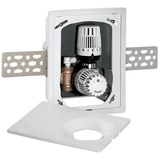 HEIMEIER Multibox K-RTL Unterputz Rücklauftemperaturbegrenzer mit Thermostat Weiß RAL 9016