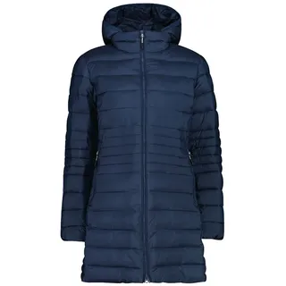 CMP Woman Parka Zip Hood Blue Ink Mel. - M