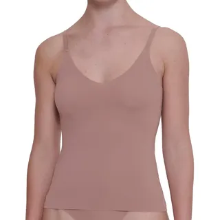 Sloggi Damen Zero Feel 2.0 Spaghetti Top, Cacao, M