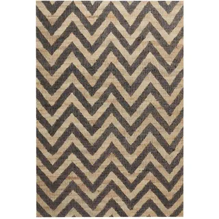 Beliani Teppich geflochten Beige 160/230 cm Dedepinari , Naturmaterialen , Rechteckig , 160x230 cm , Teppiche und Böden, Teppiche, Webteppiche