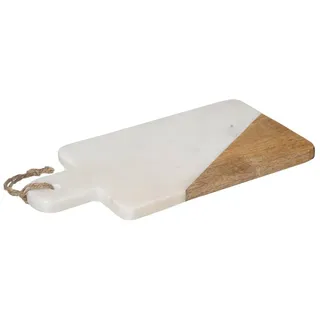 Secret de Gourmet - Präsentation plattengeometrie weißer marmor 30 x 15
