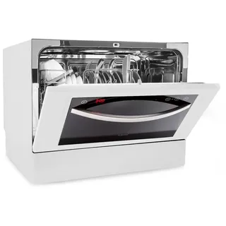 Havasia UV 6 Luminance Tischgeschirrspüler (freistehend, 550 mm breit, Weiß)