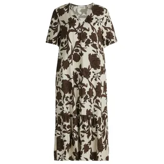 Cartoon Midikleid Bunt 42