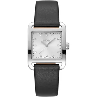 DKNY City Midi Quarz Edelstahl 34 mm DK1L004L0015