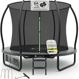 Juskys SkyBounce S 228 cm Schwarz
