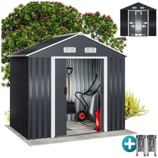 Gardebruk Gerätehaus 1,32 x 1,96 m Anthrazit