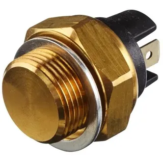 Hella 6ZT 007 800-011 Temperaturschalter, Kühlerlüfter - 12V - 2-polig | Flachstecker - geschraubt - Schließer