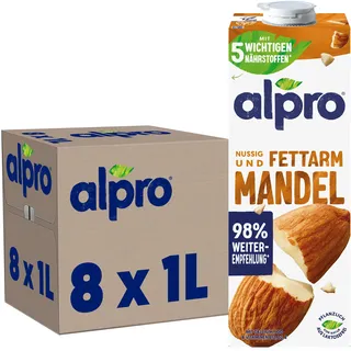 ALPRO Mandeldrink 8x 1,0 L