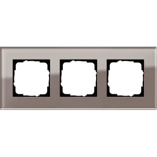 GIRA Esprit Glas, Braun, Schraubenlos, 95 mm, 236,8 mm, 9,85 mm, 1 Stück(e)