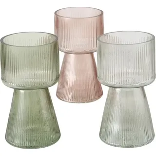 Boltze home vaas imano glas ø10xh18cm - Transparent