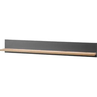 OTTO home Wandregal 138 x 18 x 20 cm Grau