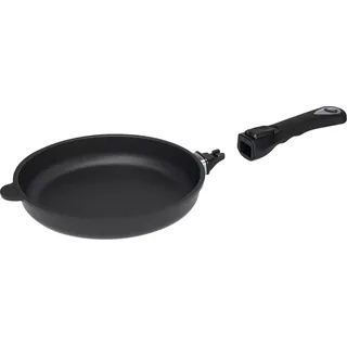 AMT GASTROGUSS Bratpfanne, induktionsgeeignet, Höhe: 50 mm, ø: 240 mm - Schwarz