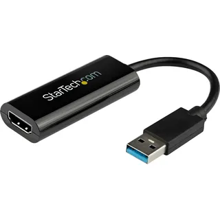 Startech USB 3.0 zu HDMI Adapter 19 cm Schwarz