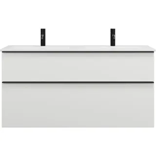 Burgbad Eqio Doppelwaschtisch 122 x 49 cm (SHBX122F6582C0001G0252)