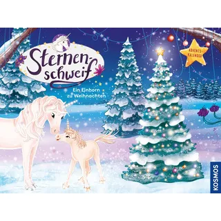 Kosmos Sternenschweif Adventskalender Ein Einhorn zu Weihnachten 2023