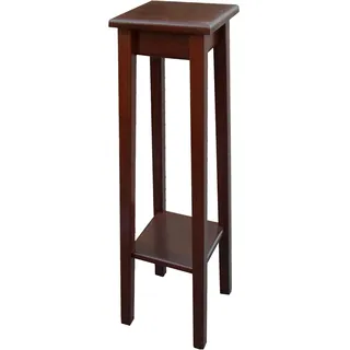 Baluster Steigrohr Sockel IN Holz Walnuss A 2 Teller Kleiner Tisch Top 24×24 ×