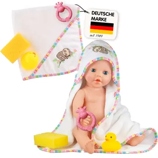 Heless Kapuzenbadetuch Faultier Flauschi (279)