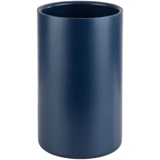 APS 36126 Doppelwandiger Flaschenkühler/Weinkühler für Flaschen mit max. Ø 10cm, blau/außen Ø 12 cm, H: 20 cm