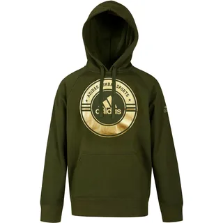 adidas Hoodie Combat Sports grün/Gold XS