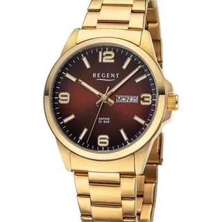 REGENT - F-1530 - Armbanduhr - Herren - Gold
