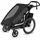 Chariot Sport 2 Kinderanhänger schwarz/beige