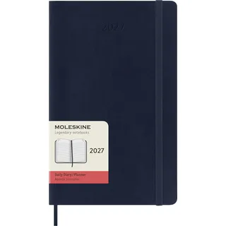 Moleskine Tageskalender 2027 Saphirblau