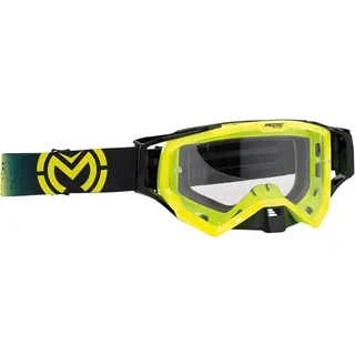 Moose Soft-goods Xcr Galaxy Offroad-brille - Hi Viz / Black - Clear/CAT0